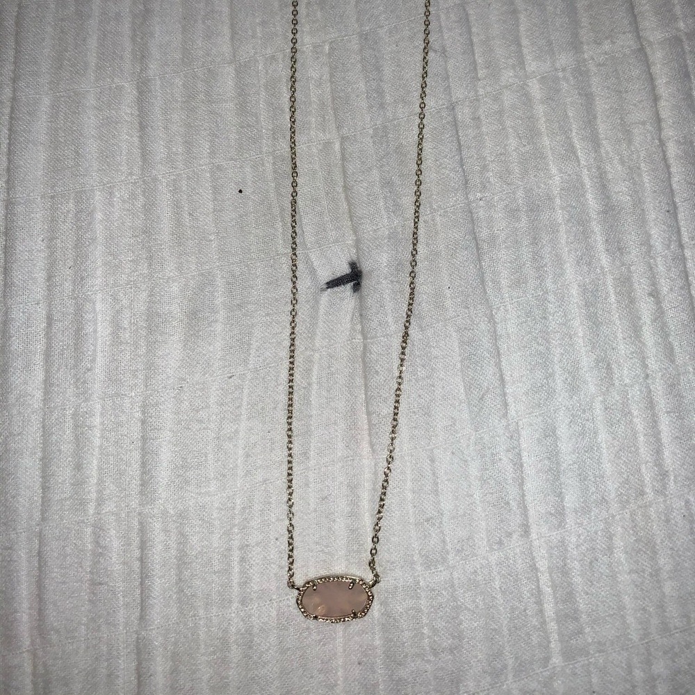 Kendra Scott Pink stone necklace